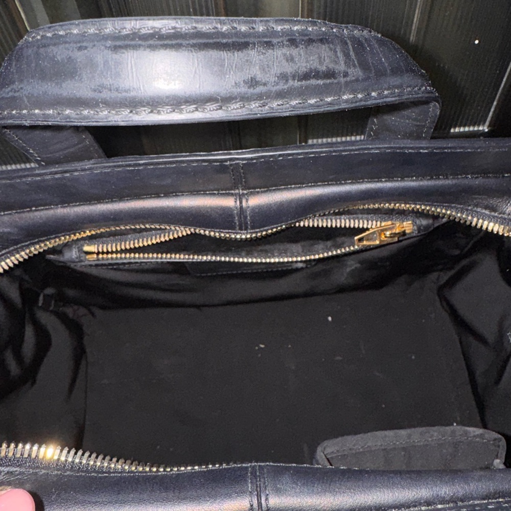 Alexander Wang Black and Cream pelican reptile leather vintage - Picture 5 of 10